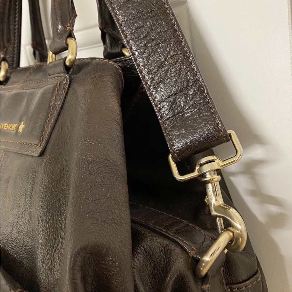 Authentic Givenchy Buggatti Medium Brown Tote Bag - image 6